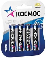 Элемент питания Космос LR6 BP-4 (блист.4 шт) KOCLR64BL classic AA алкалиновая (батарейка) картинка 